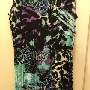 Juniors dress flowy fabric